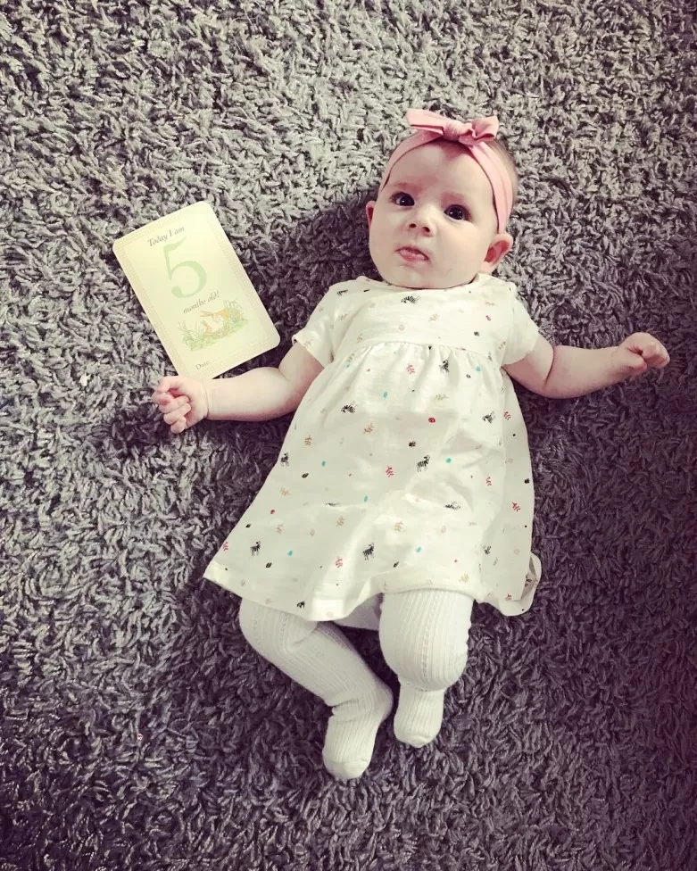 Haylie age 5 months